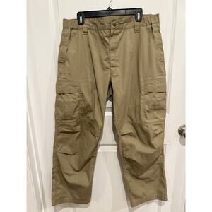 Vertx Mens Khaki Tactical Utility Cargo Work Pants Size 38x30 VTX8600DT